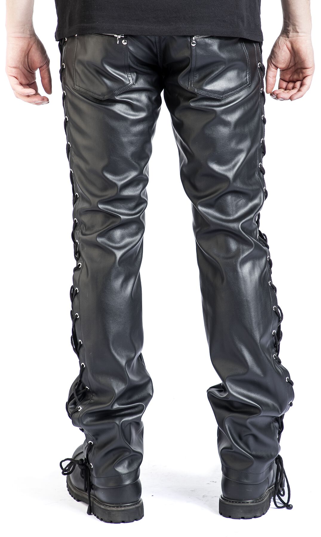 Pantalon Maximus | Vixxsin Pantalon imitation cuir