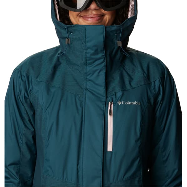 Veste de ski COLUMBIA ROSIE RUN INSULATED JACKET W NIGHT WAVE/CROSS DYE
