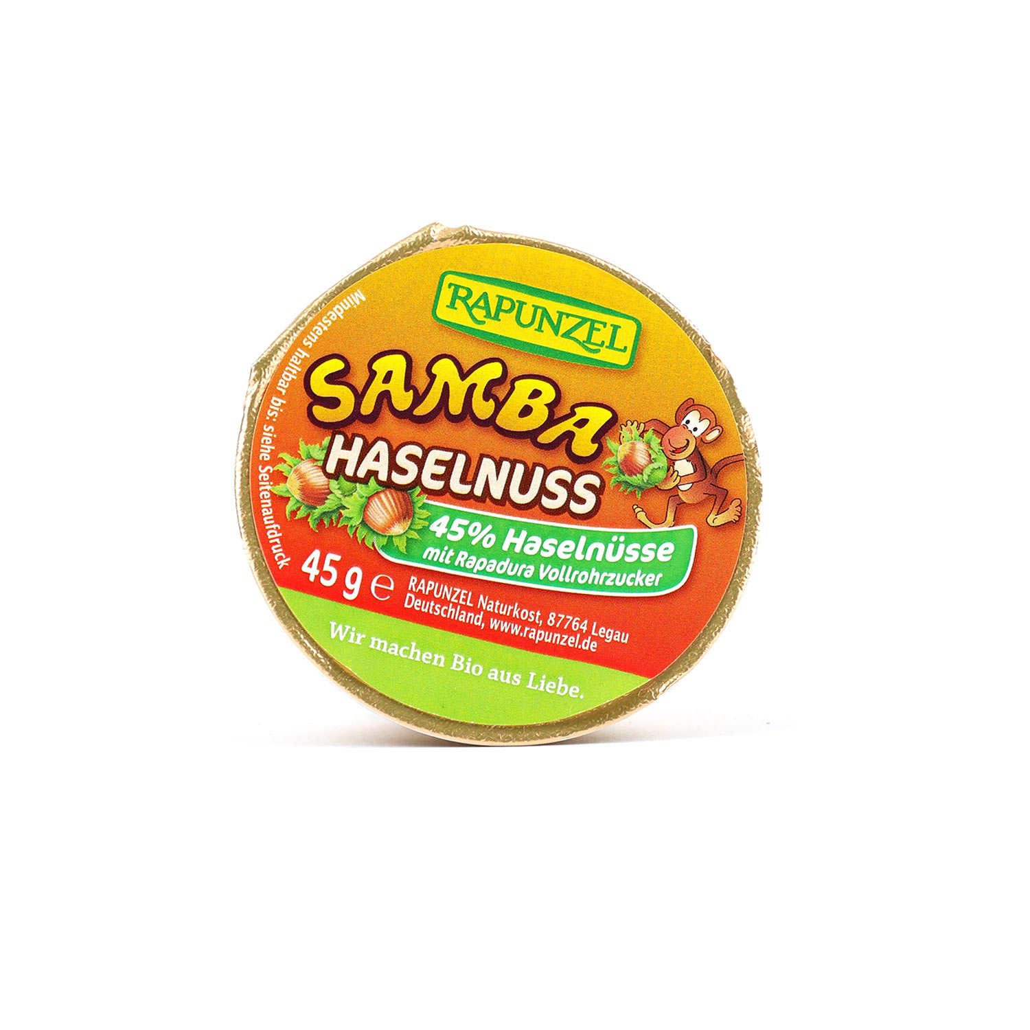 Pâte à tartiner bio aux noisettes