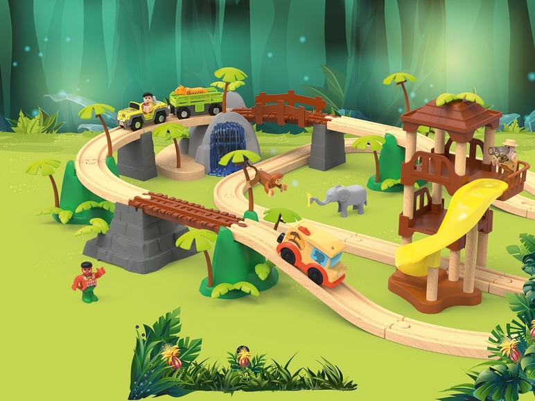 Houten safaribaanset