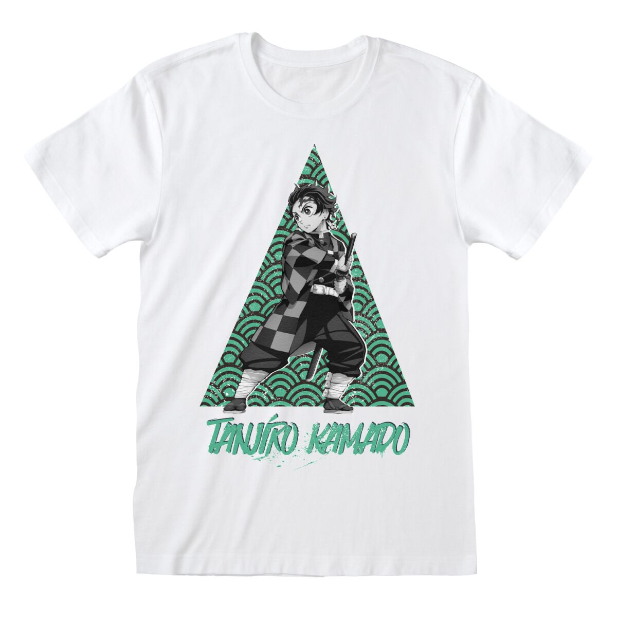 Tanjiro Tri | Demon Slayer T-Shirt Manches courtes