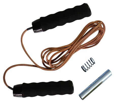 Corde à sauter cuir lestable Sveltus