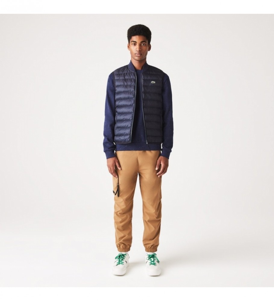 Colete acolchoado azul-marinho Lacoste