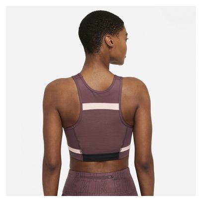 Brassière Nike Femme Dri-Fit Swoosh Run Division Violet