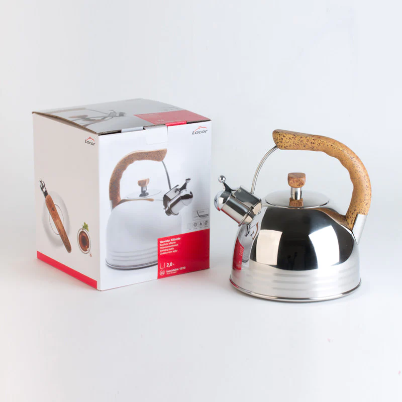 Bouilloire sifflante 2 litres Lacor