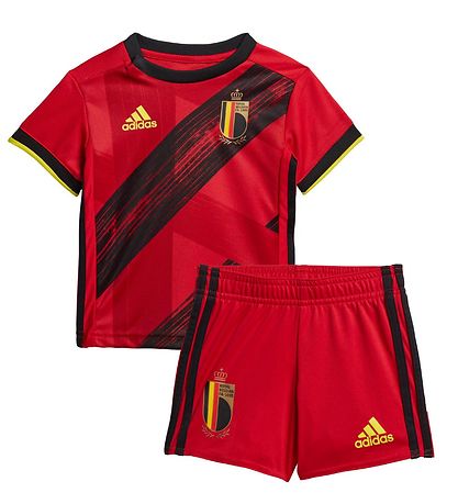 adidas Performance Fodbolds?t - Belgien - R?d/Sort