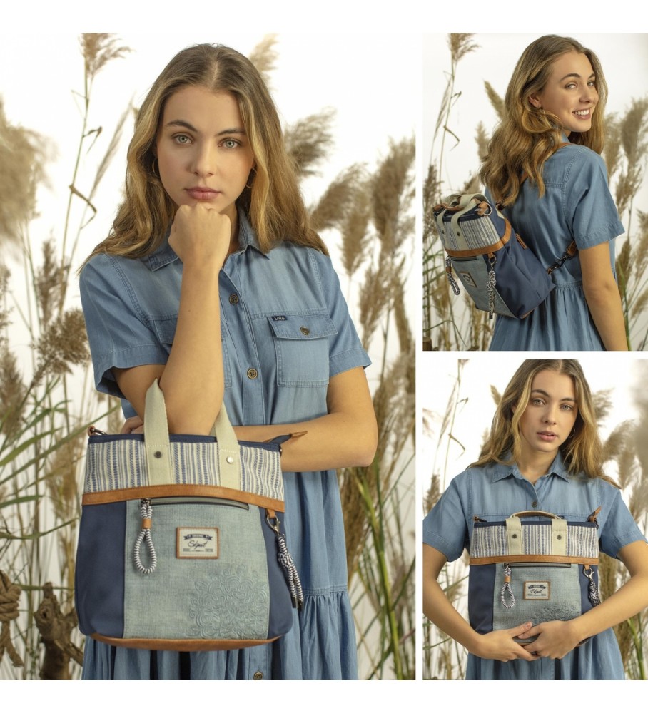 Skpat Bolso Mochila SKPAT b314499 color azul