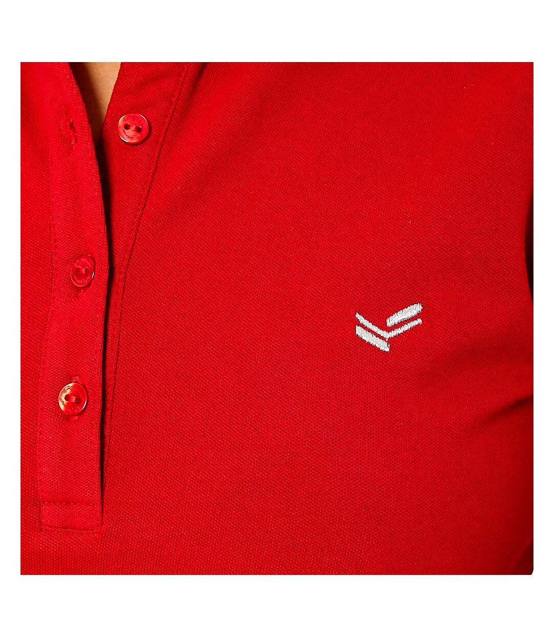 Polo Rouge Femme Kaporal Courtes