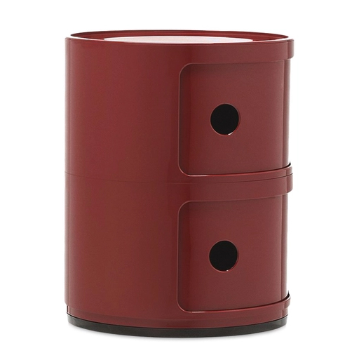 Nachtkastje Componibili 2 burgundy