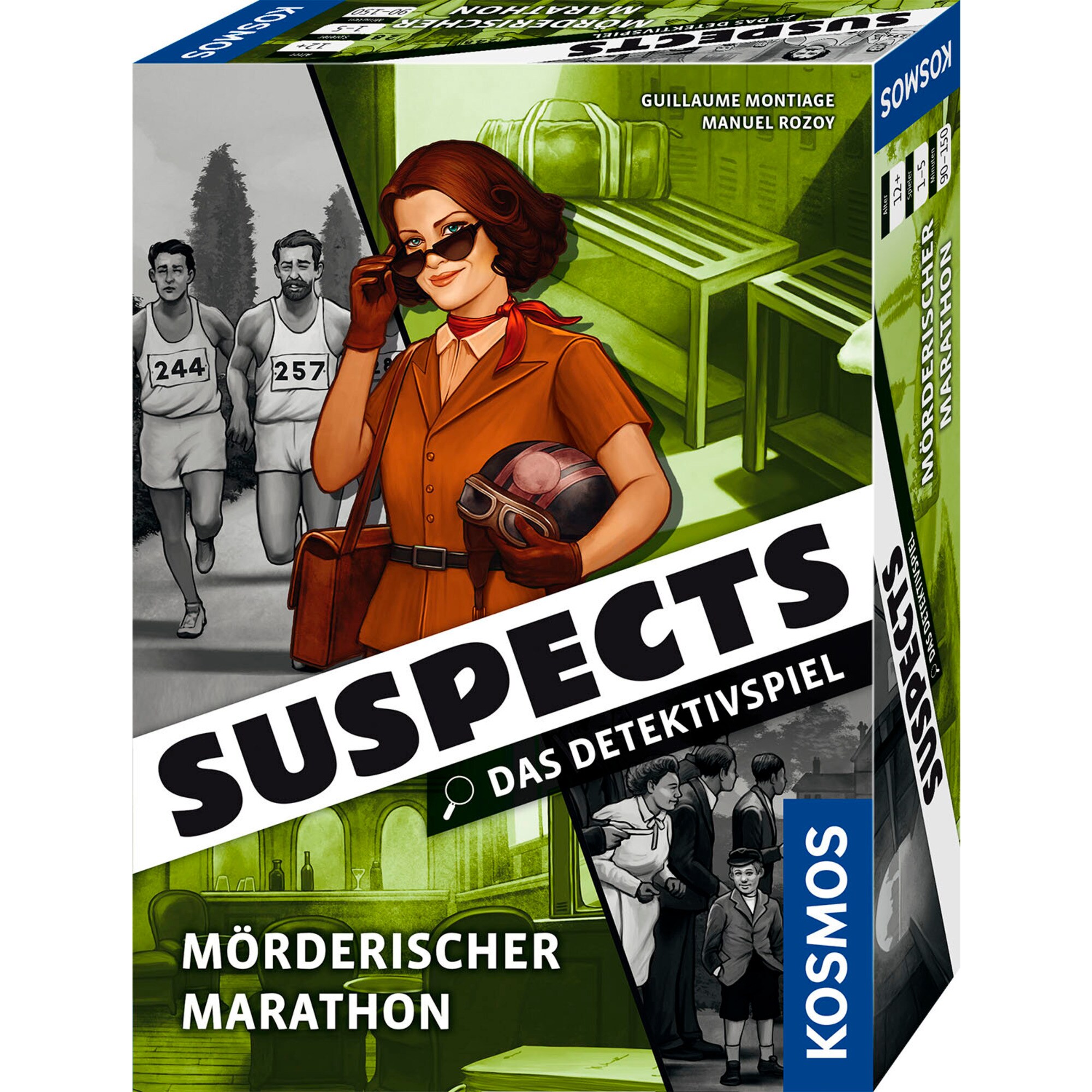 Kosmos Kartenspiel Suspects: Mörderischer Marathon