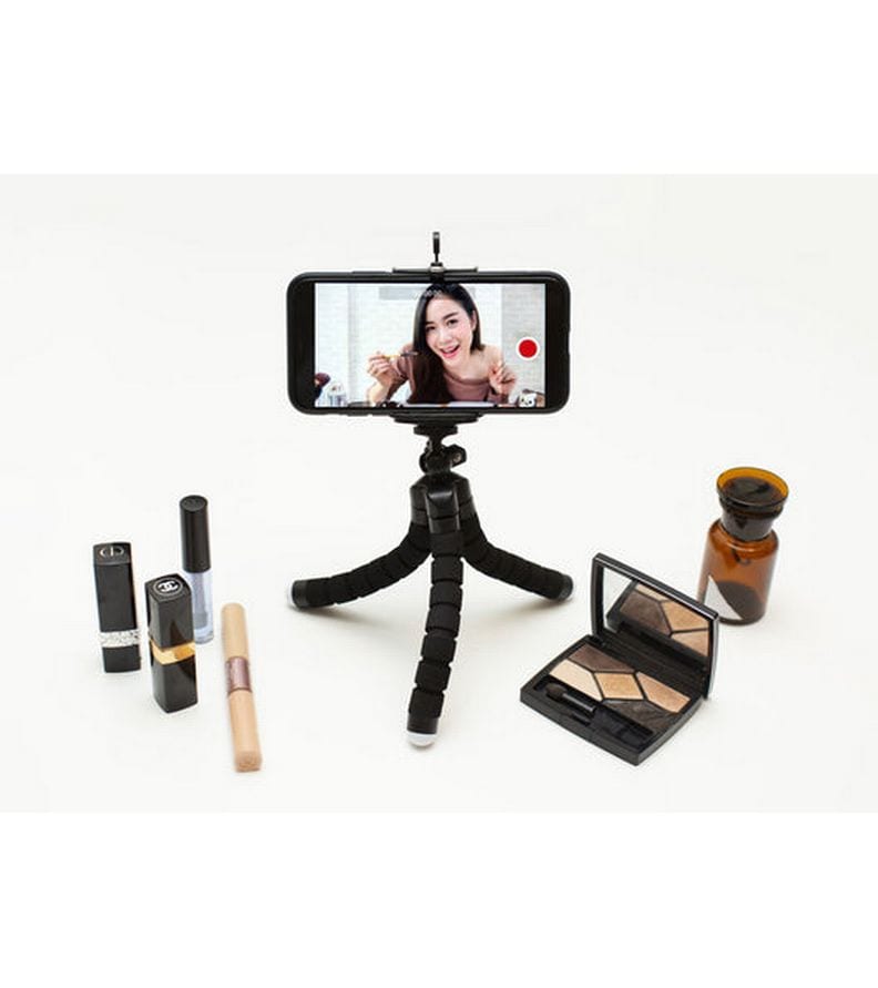 Kikkerland Smartphonehalter Kompakter Tripod für Smartphones