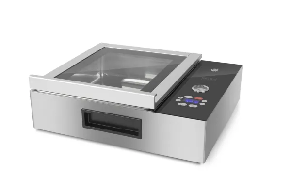Caso VacuChef SlimLine, Sort, Rustfrit stål, Marinere, Glas, Rustfrit stål, Berøring, 30 cm, GS, CE