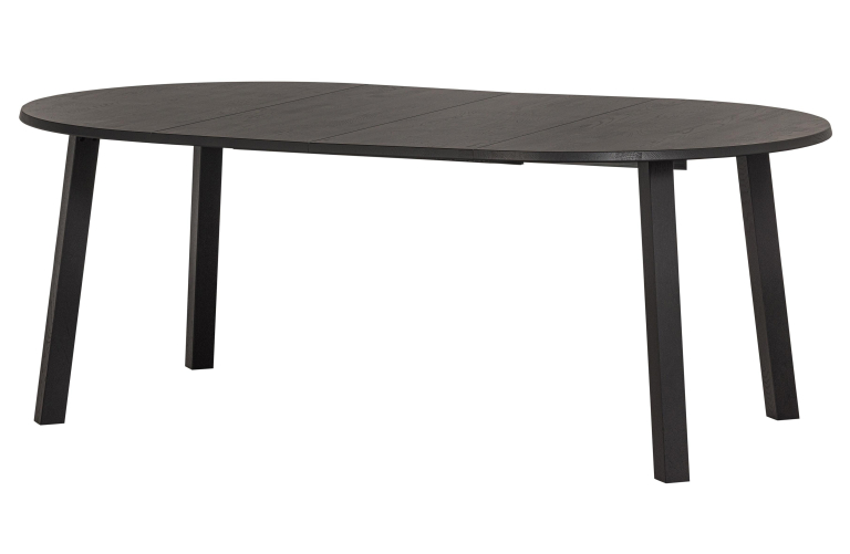 WOOOD Lange jan uitschuifbare eettafel Ø120