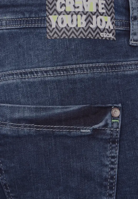 Casual Fit Jeans - mid blue wash