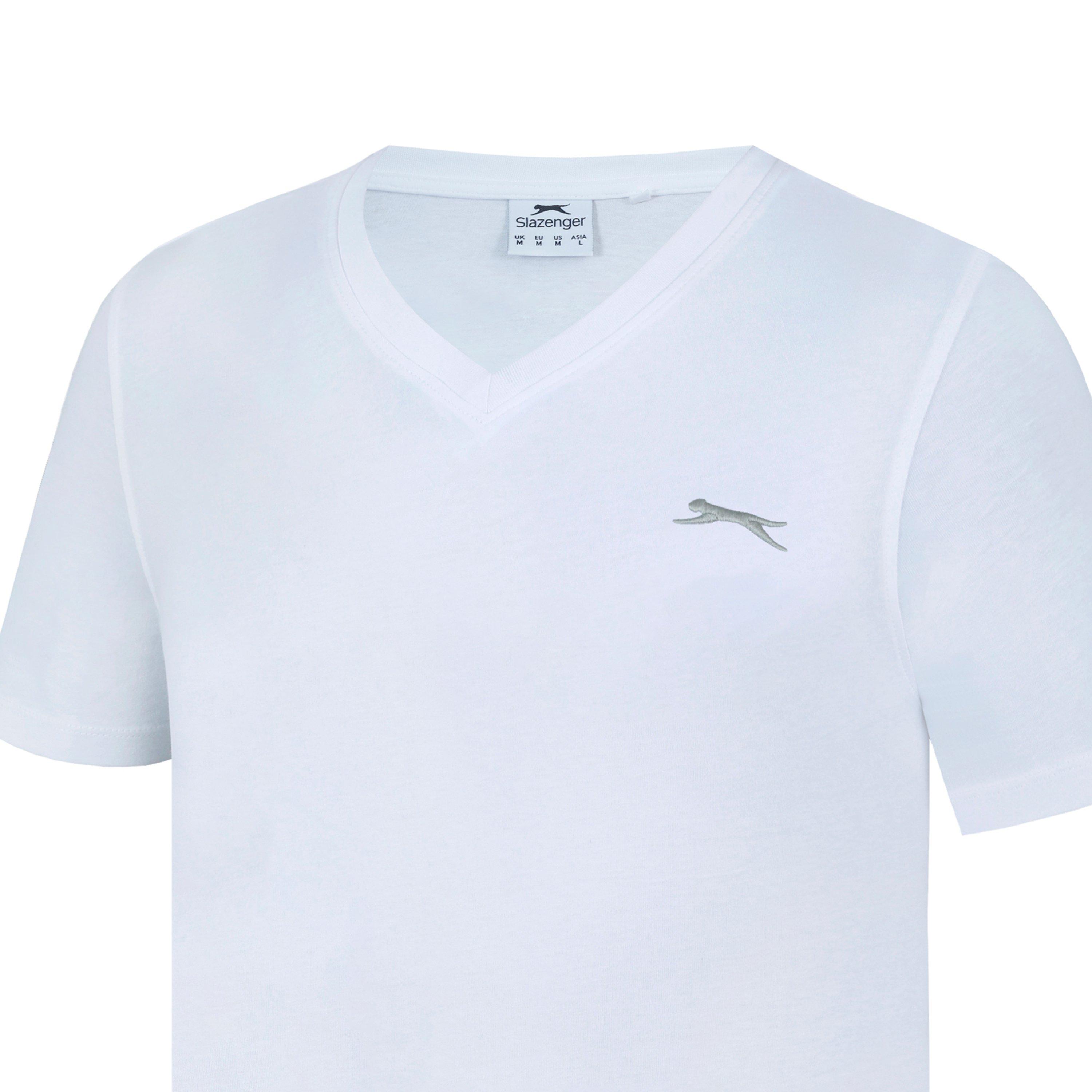 Slazenger V Neck T Shirt Mens