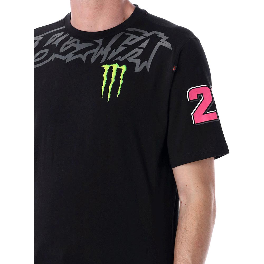 enea bastianini - T-shirt Dual 23 Monster Noir / Rose / Vert