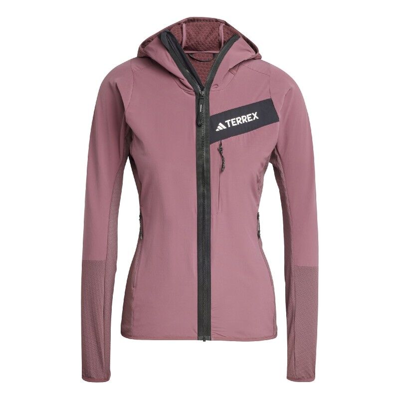 TR Fleece Wind Hooded Jacket - Polaire femme