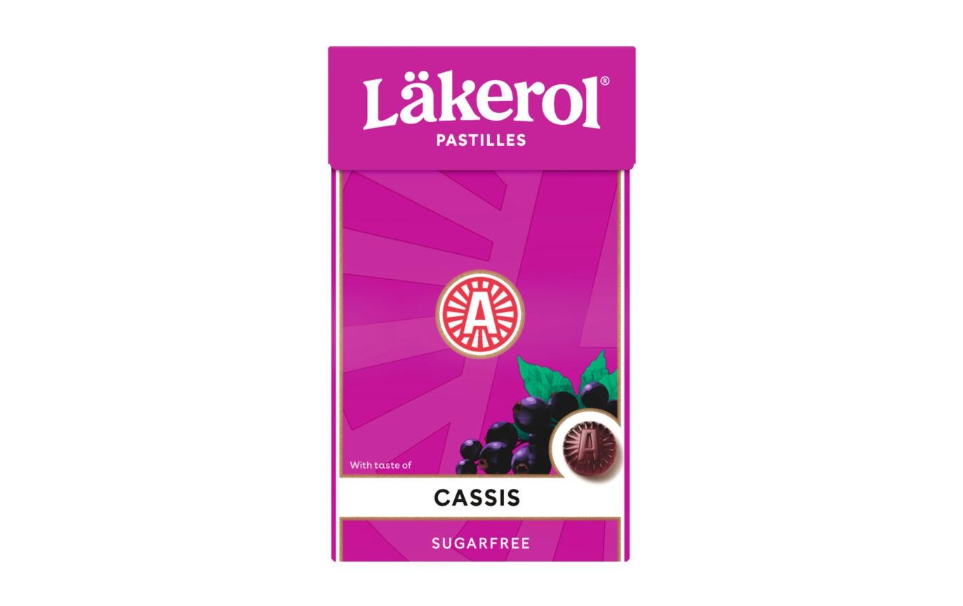Bonbons Cassis 27 gZuckerfreie Pastillen mit Cassis-Geschmack