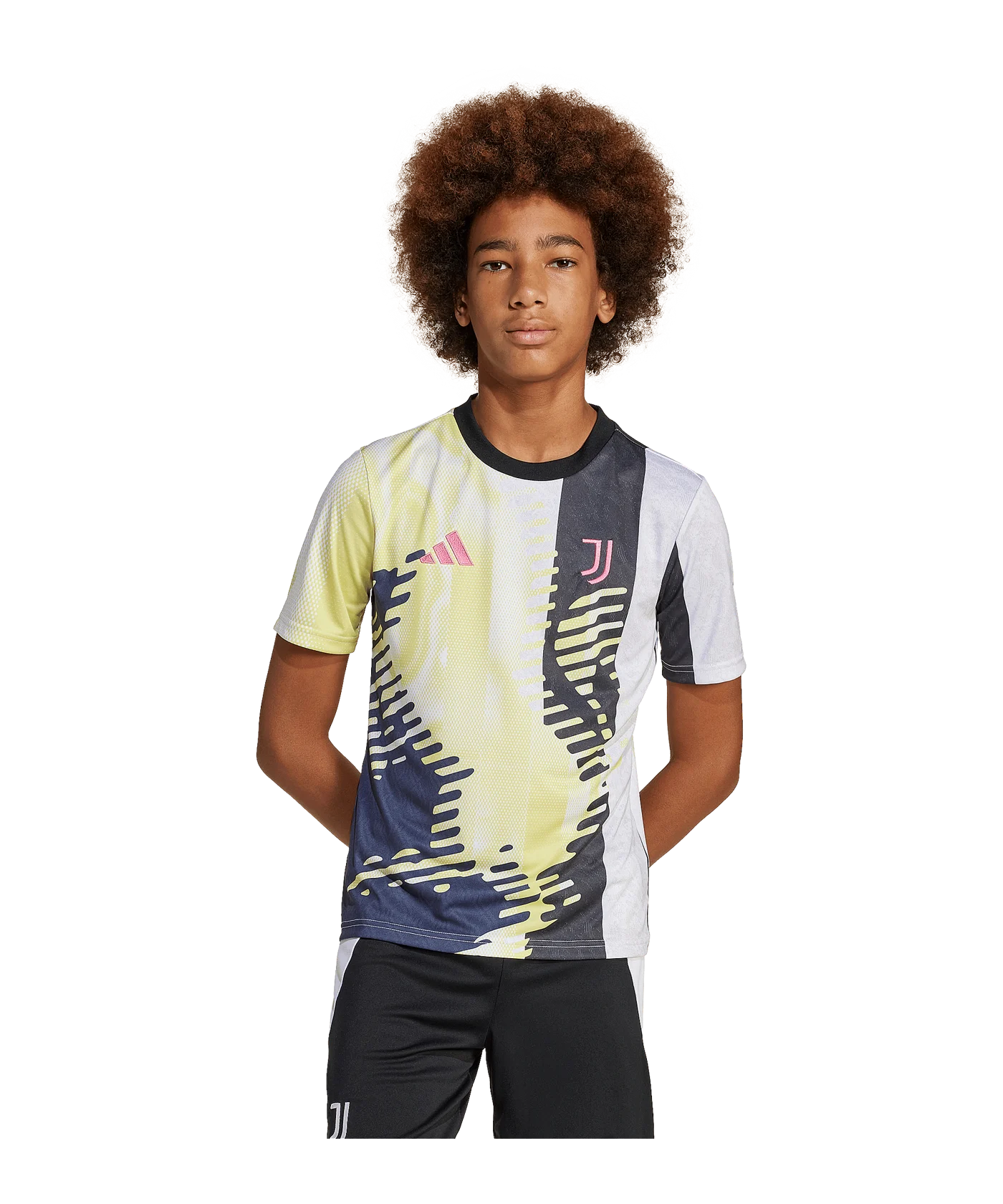 adidas Juventus Turin Prematch Shirt 2024/2025 Kids Lila