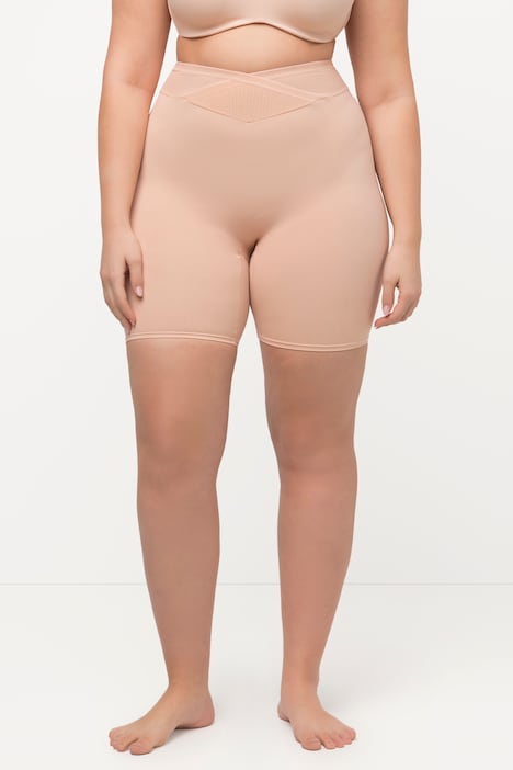 Shaping-Panty, breiter Meshbund, Wickeleffekt, High Waist