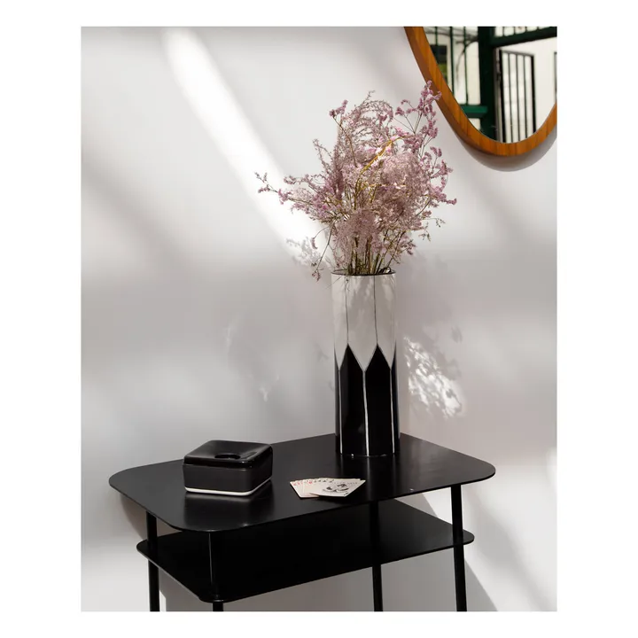 Maison Sarah Lavoine Vase Daria en céramique | Noir