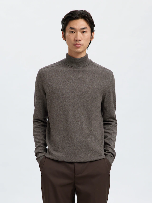 SELECTED HOMME Rollkragenpullover »SLHZREG-KRIS KNIT ROLL NECK«