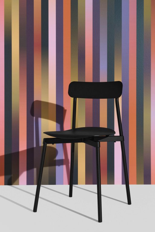 Petite Friture Large Stripes by Carole Baijings behang Morning