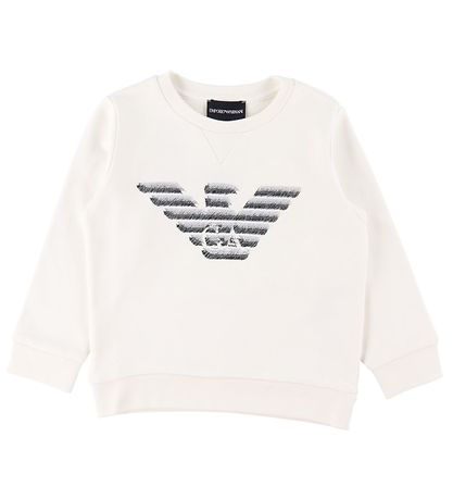 Emporio Armani Sweatshirt - Weiß m. Logo