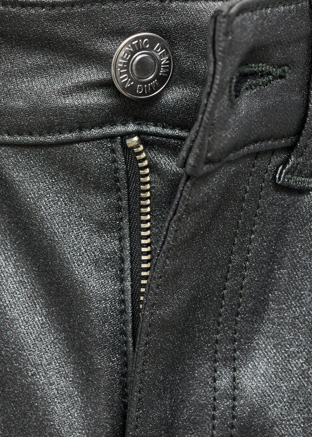 MANGO TEEN bootcut casual broek grijs