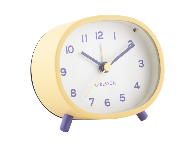 Alarm Clock Cheeky Oval KA6025LB Soft blue