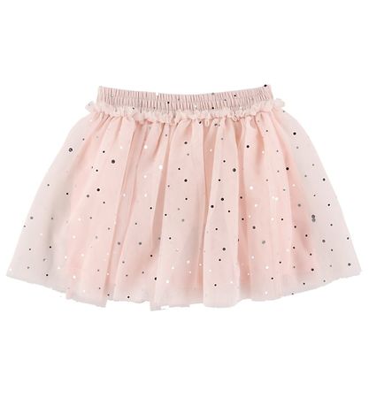 Stella McCartney Kids Tüllrock - Rosa m. Silberne Punkte
