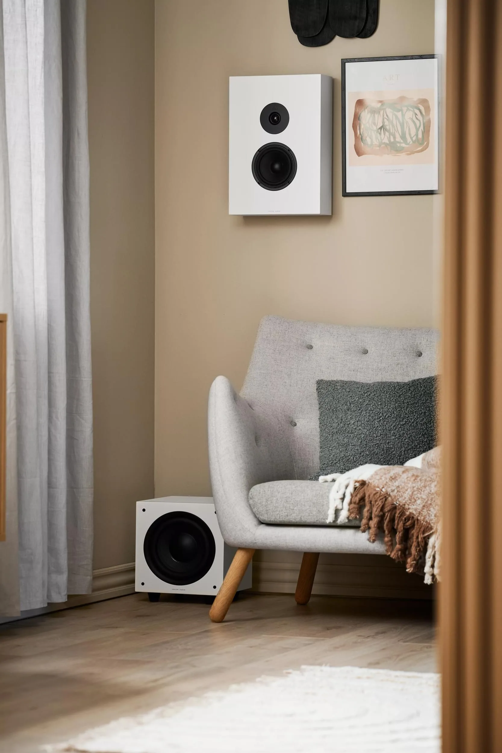 Argon Audio Forus 5 Wall Blanc (la paire) Enceintes murales