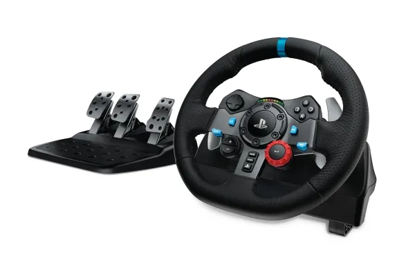 Logitech® | G29 Driving Force - Rat og pedalsæt - kabling - for; Sony PlayStation 3/4/5