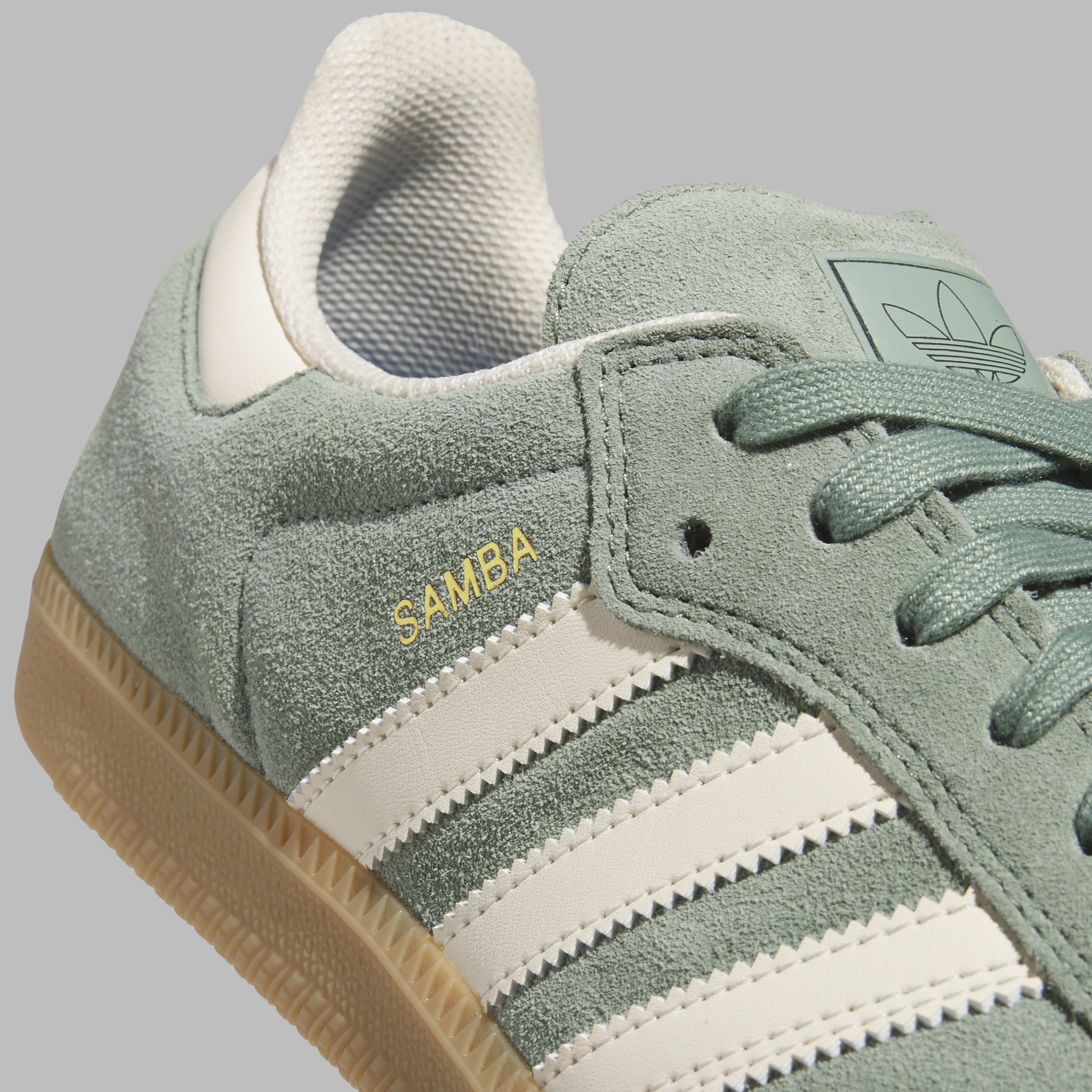 Adidas Skateboarding Samba ADV Silver Green Wonder White Gold Metallic 6 US / 38.5 EU