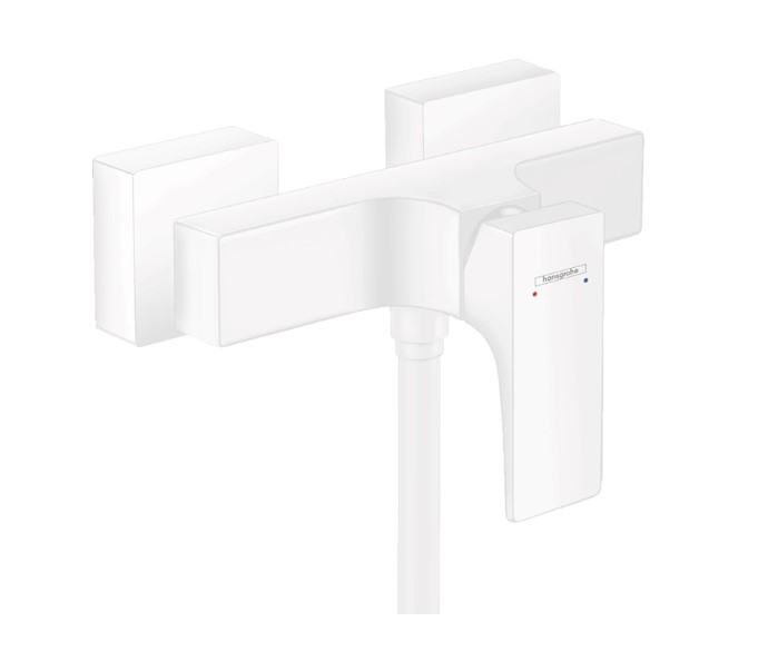 Hansgrohe Metropol opbouw douchemengkraan wit mat