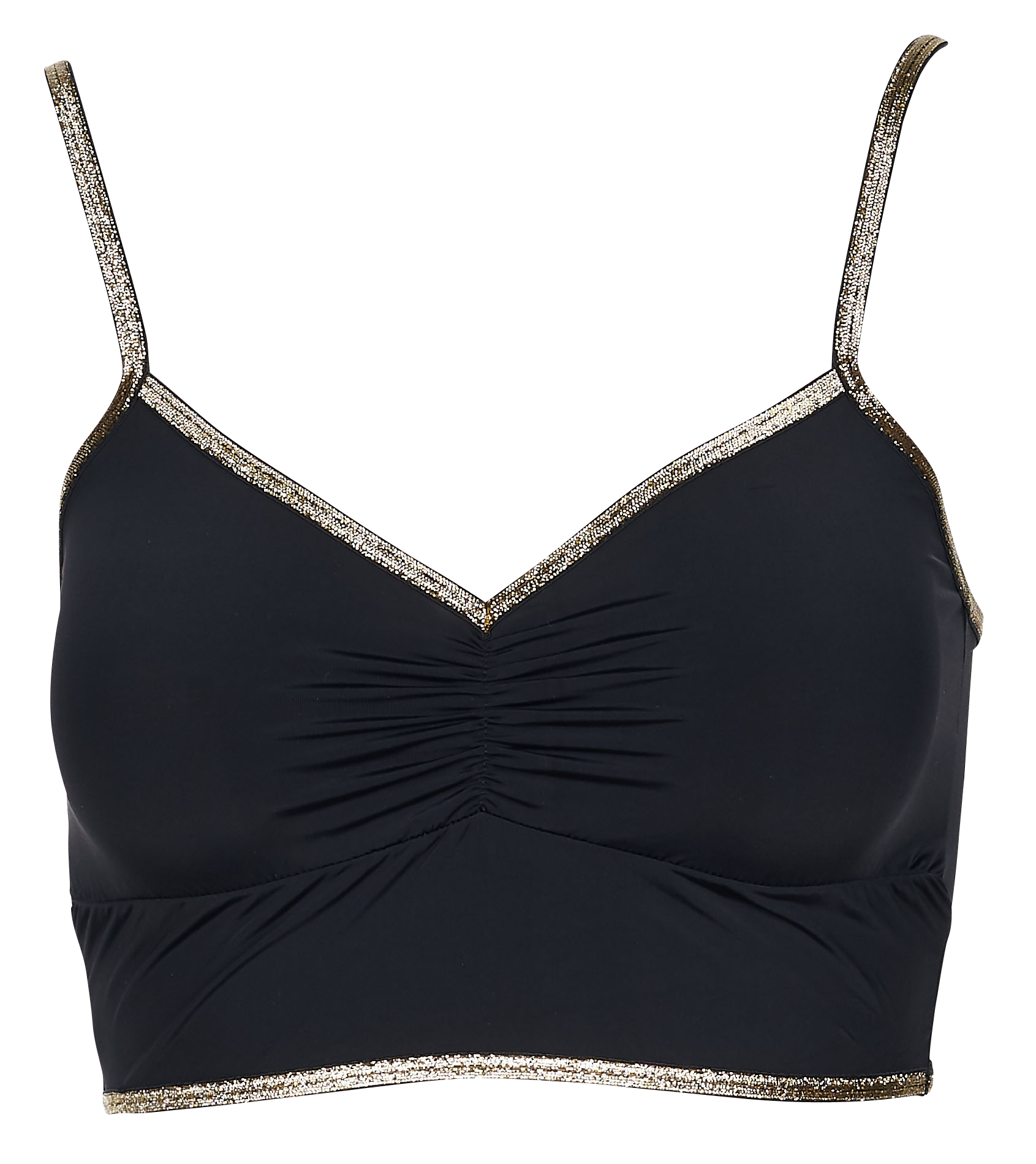 Brassière en microfibre | Noir