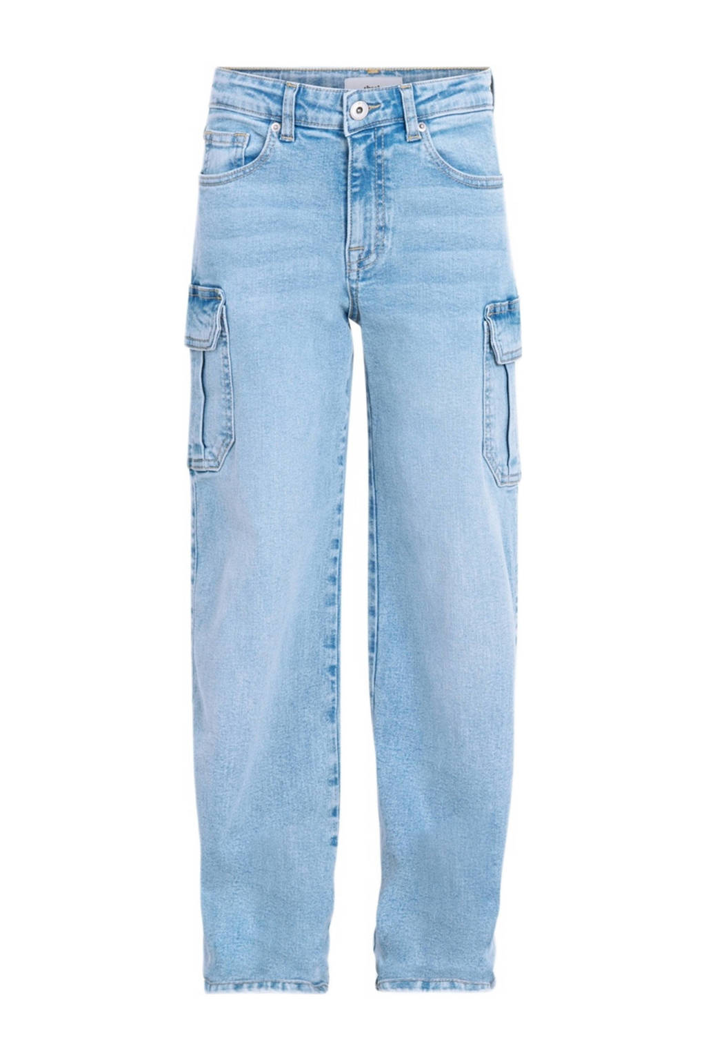 Shoeby high waist loose fit jeans mediumstone