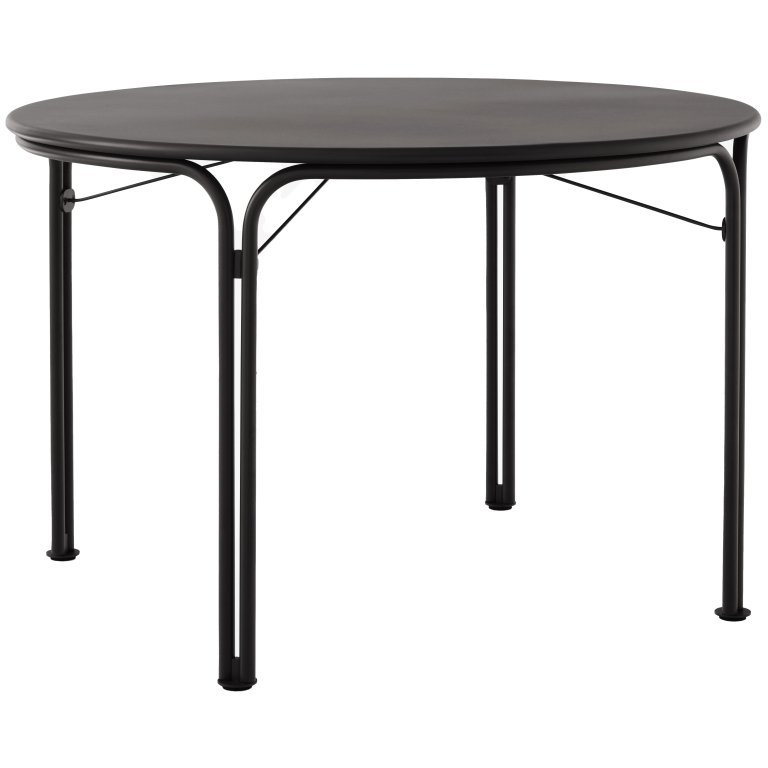 &tradition Thorvald tuintafel Ø115 Warm Black