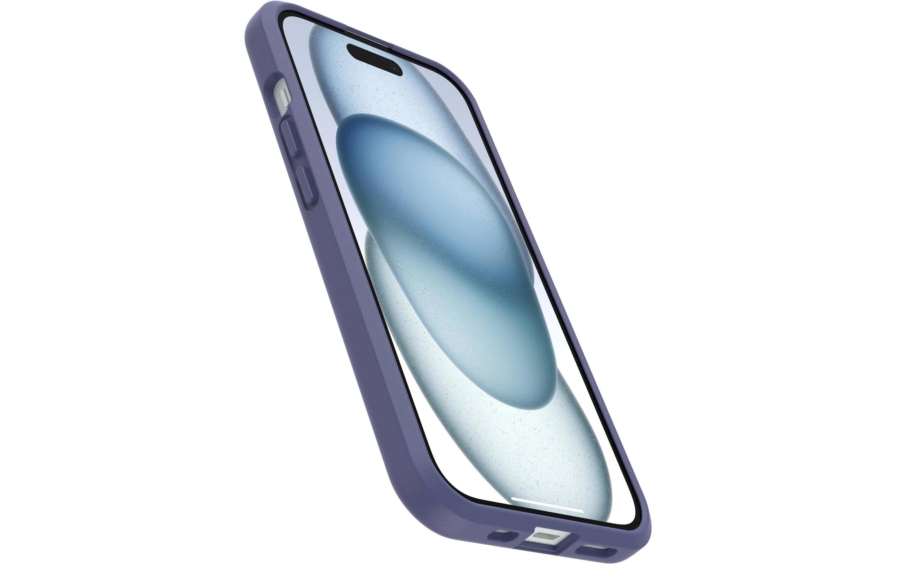 Back Cover React Transparent/ViolettSchutzhülle für das Apple iPhone 13/iPhone 14/iPhone 15/iPhone 16e mit MagSafe Lademöglichkeit