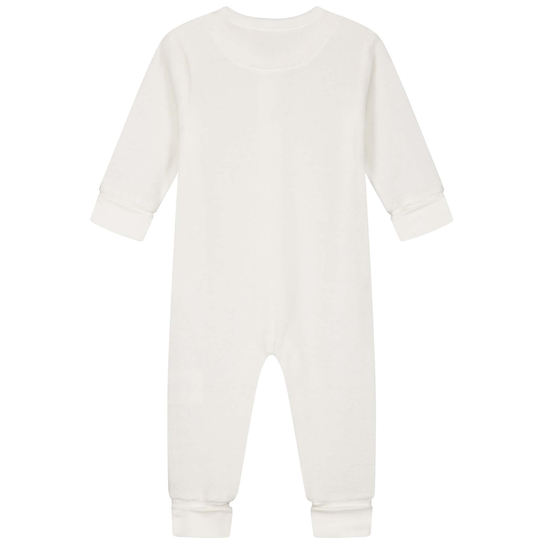 Prénatal newborn boxpakje rib velours lange mouwen effen wit