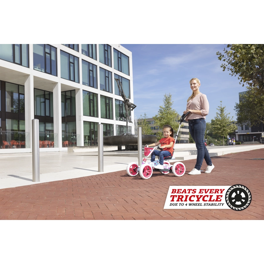BERG Pedal Go-Kart BERG Buzzy Bloom 2-in-1