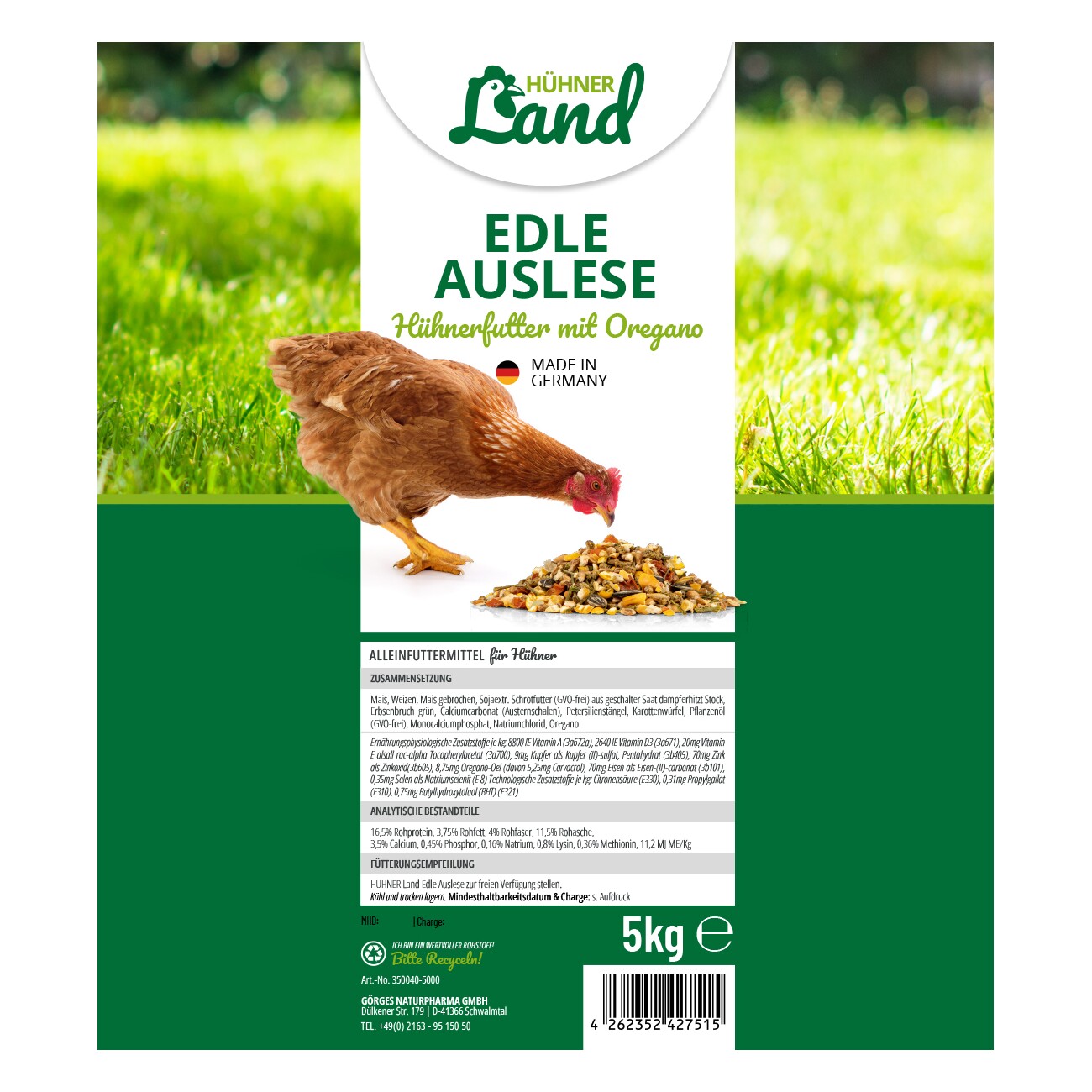 HÜHNER Land Edle Auslese 5kg