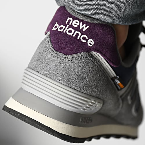 Baskets U574KGN Rain Cloud Navy Blue