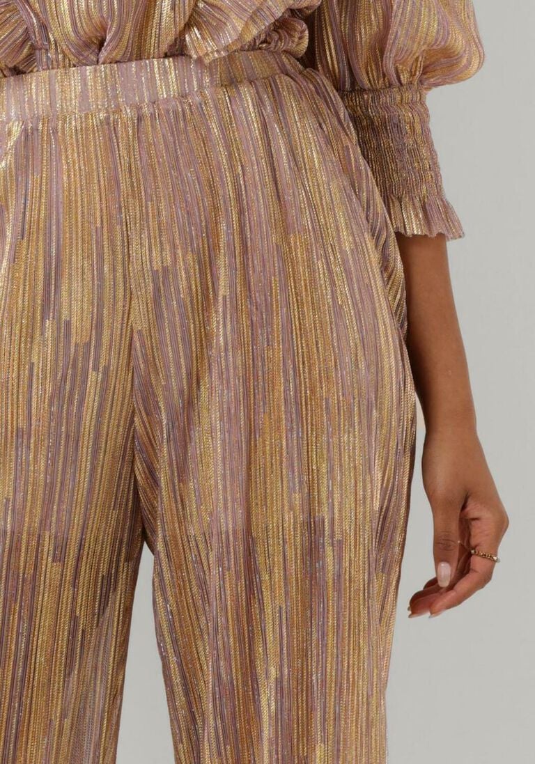 STUDIO AMAYA gouden studio amaya pantalon zoe pants