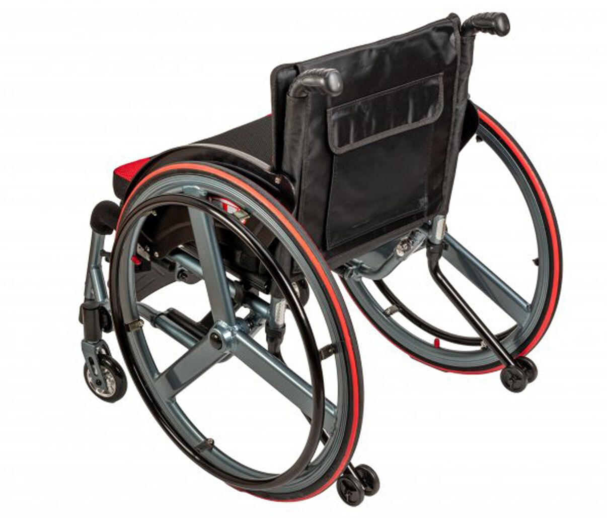 ANTAR Aktiv Rollstuhl mit einem faltbaren leichtem Rahmen und ergonomischen Armlehnen