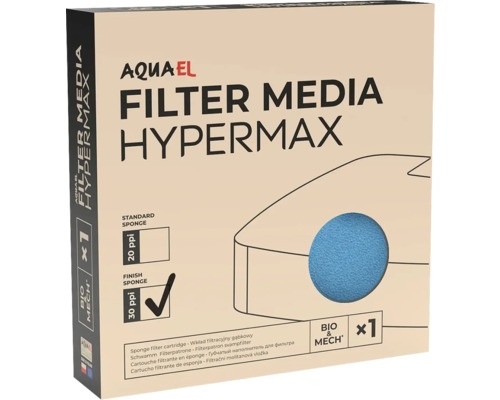 Filterspons Aquael Hypermax blauw PPI 30