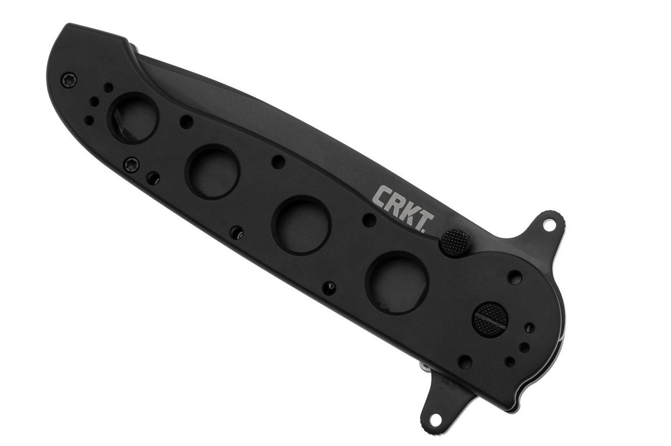 CRKT M16-14SF Black Aluminum, Triple Point Serrations, zakmes, Kit Carson Design