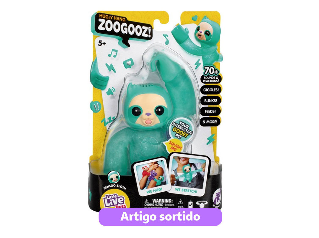 ZOOGOOZ LITTLE LIVE PETS CORES SORTIDAS