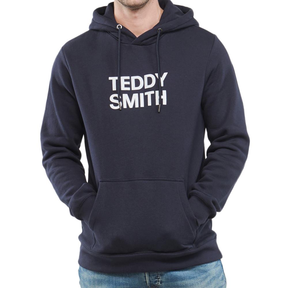 Teddy Smith Sweat à capuche Marine Homme Teddy Smith Siclass