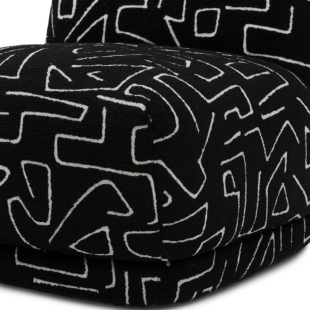 Fauteuil Silana B80 x D80 x H76 cm